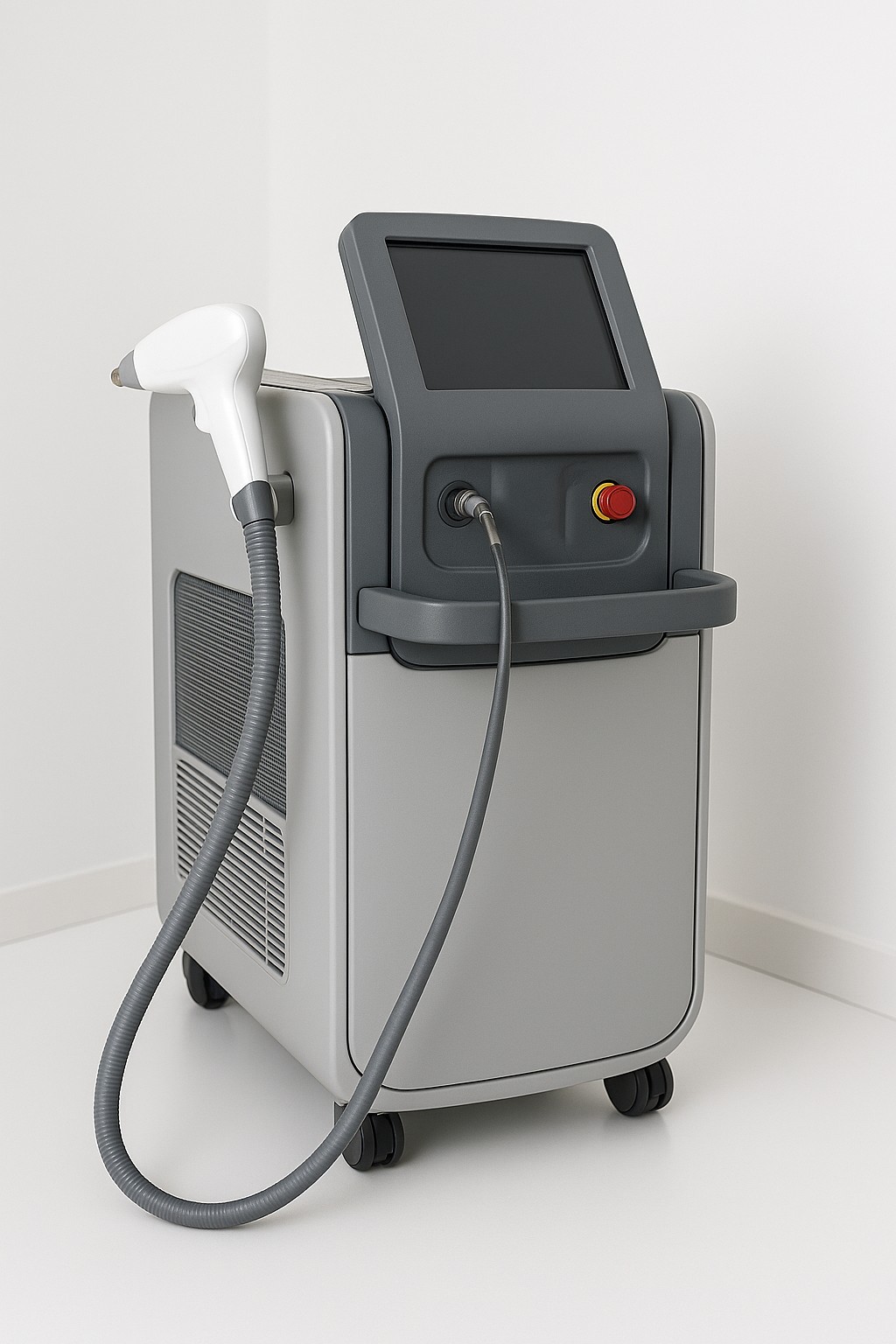 GentleMax Pro laser in moderne kliniek – medisch esthetisch apparaat voor ontharen, pigment en vaatbehandelingen