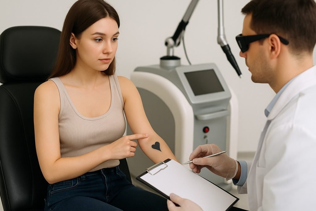 Tattoo weglaseren: Welke vragen stel je tijdens je intake?