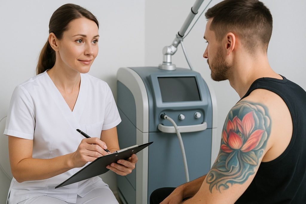 Tattoo weglaseren kosten: Zijn intakekosten inbegrepen of apart?