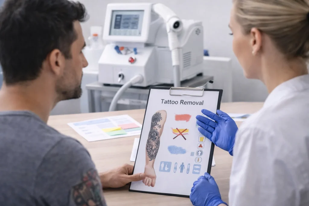 Tattoo weglaseren kosten: Welke factoren het totale traject beïnvloeden